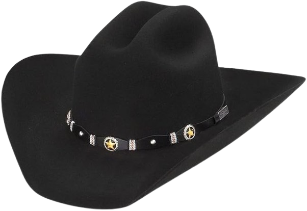 Oplin 3X Wool Felt Black 7 1/4