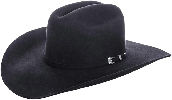 Fort Worth 5X Black Felt